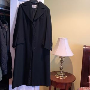 Long black coat